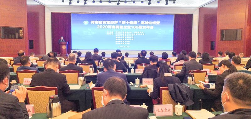  第9位！河南礦山再次榮登2020河南民營(yíng)企業(yè)100強(qiáng)等3項(xiàng)榜單！