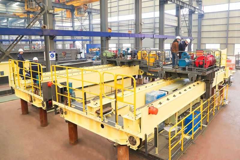  河南礦山承制寶鋼湛江鋅鍋起重機(jī)順利通過**A檢